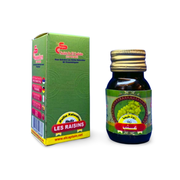 Huile de Pépins de Raisin 30 ml – Usage Interne & Externe