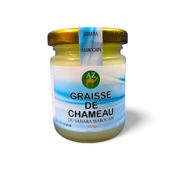 Graisse de Chameau – Soin Naturel pour Douleurs et Peau 200 g
