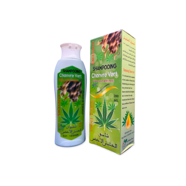Shampooing Chanvre Vert – Soin Naturel Réparateur