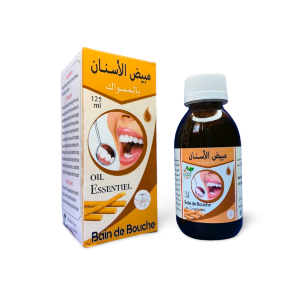 Bain de Bouche Naturel au Miswak et Feuilles d'Olive